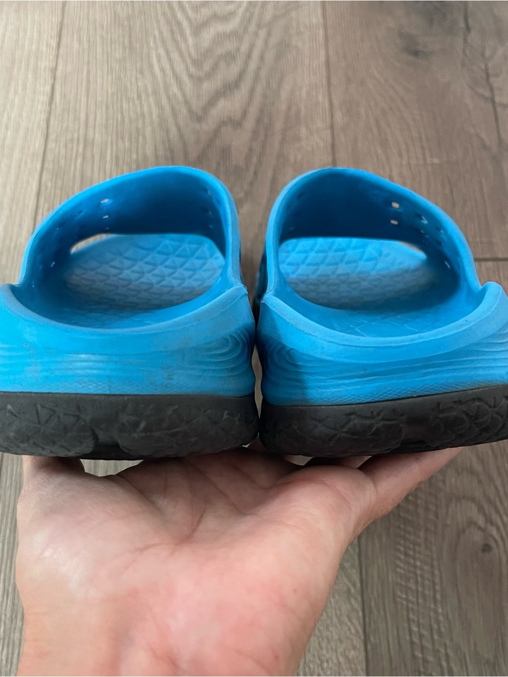 HOKA One Ora Blue Black Men’s 8 Women’s 10 Recovery Slides Sandals - Picture 6 of 11